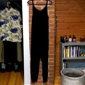 100% cashmere black jumpsuit